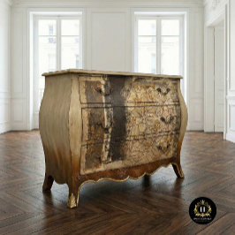 Vintage rustikale braune Blütenfarbe Seidenpapier