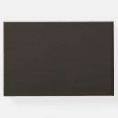 Vintage Rustikale Eichenbaumhochzeit Gästebuch (Rückseite)