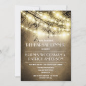 Vintage rustikale einladung (Vorderseite)