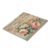 Vintage Rustikale Flora Fliese (Seite)