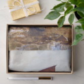 Vintage Rustikale Französin Seidenpapier (Geschenk)