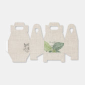 Vintage Rustikale Hochzeit Geschenkschachtel (Ungefaltet)