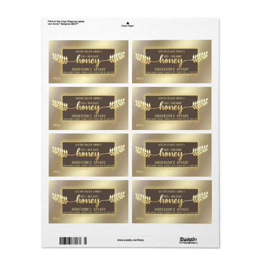 Vintage rustikale Kalligraphie (Vorne)