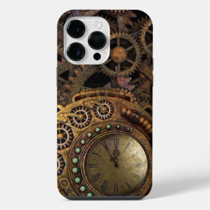 Vintage Rustikale Metall-Industrie-Gang Steampunk iPhone 14 Pro Max Hülle