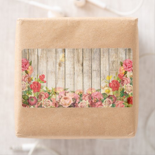 Vintage rustikale romantische Rose Holz (Insitu)