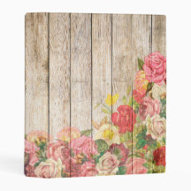 Vintage rustikale romantische Rose Holz