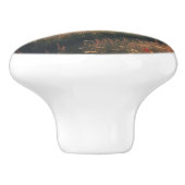 Vintage/rustikale Stallkunst Keramikknauf (Seitenansicht)