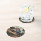 Vintage/rustikale Stallkunst Untersetzer (Vor Ort)