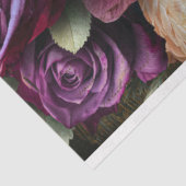 Vintage rustikale Textur Blumendekoupage Seidenpapier (Ausschnitt)