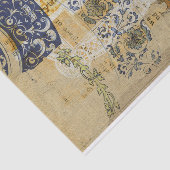 Vintage Rustikale Textur Burlap Decoupage Seidenpapier (Ausschnitt)