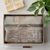 Vintage rustikale Textur Ephemera Decoupage Seidenpapier (Geschenk)