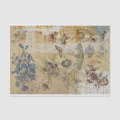 Vintage rustikale Textur Französisch Decoupage Seidenpapier (Vorderseite)