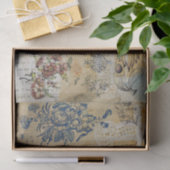 Vintage rustikale Textur Französisch Decoupage Seidenpapier (Geschenk)