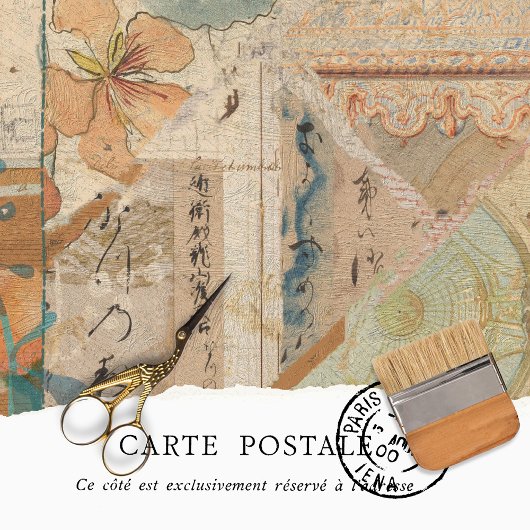 Vintage rustikale Textur rosa Pfirsichpfirsichfarb Seidenpapier