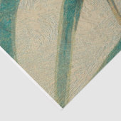 Vintage Rustikale Texturpalme Blätter Decoupage Seidenpapier (Ausschnitt)