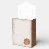 Vintage rustikale Wasserfarben Romantische Stringl Geschenkschachtel (Geöffnet)