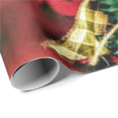 Vintage rustikale Weihnachten Geschenkpapier (Rolleneckpunkt)