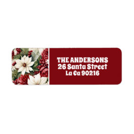 Vintage rustikale Weihnachtsfeiertage Blätter Must