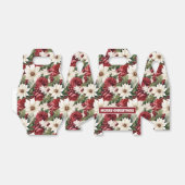 Vintage rustikale Weihnachtsfeiertage Blätter Must Geschenkschachtel (Ungefaltet)