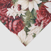 Vintage rustikale Weihnachtsfeiertage Blätter Must Seidenpapier (Ausschnitt)