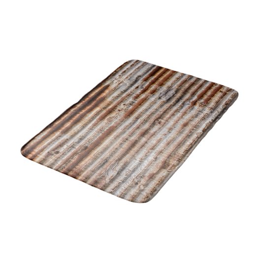 Vintage Rusty Badematte (Schrägansicht)