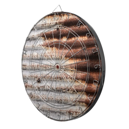 Vintage Rusty Dartscheibe (Vorderseite rechts)