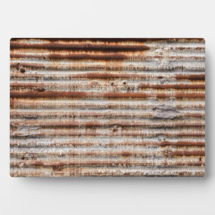 Vintage Rusty Fotoplatte