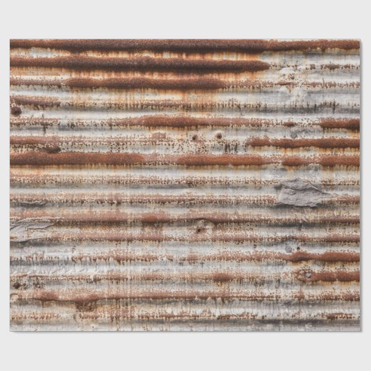 Vintage Rusty Geschenkpapier (Flach)