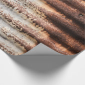 Vintage Rusty Geschenkpapier (Ecke)