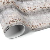 Vintage Rusty Geschenkpapier (Rolleneckpunkt)