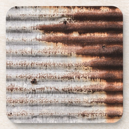 Vintage Rusty Getränkeuntersetzer (Vorderseite)