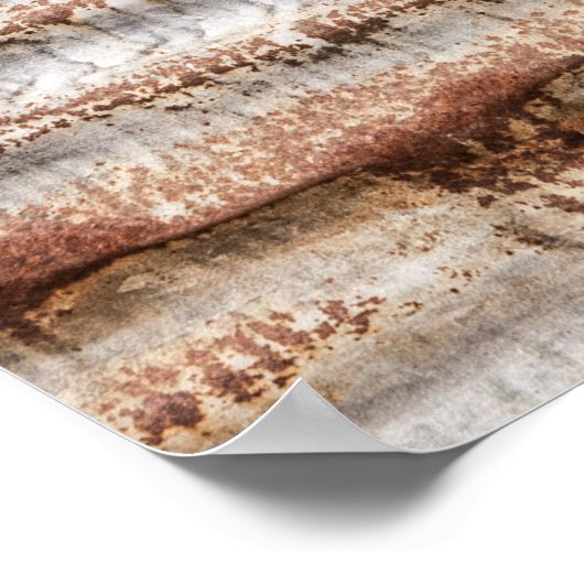 Vintage Rusty Poster (Ecke)