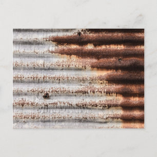 Vintage Rusty Postkarte