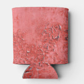 Vintage, rutschige Eisenwand Textur Dosenkühler (Rückseite)