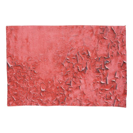 Vintage, rutschige Eisenwand Textur Kissenbezug (Vorderseite)