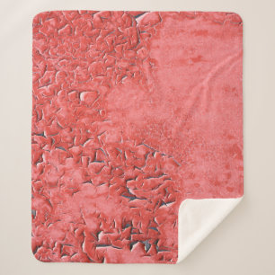 Vintage, rutschige Eisenwand Textur Sherpadecke