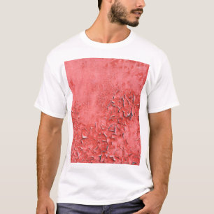 Vintage, rutschige Eisenwand Textur T-Shirt