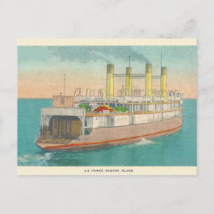 Vintage S.S. Prince Edward Island Postkarte