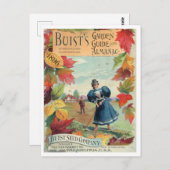 Vintage Saatgutanzeige Postkarte (Vorne/Hinten)