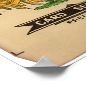 Vintage Saatgutpackungen Poster (Ecke)