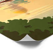 Vintage Sacramento Poster (Ecke)