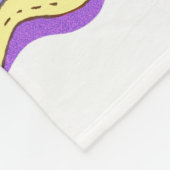 Vintage Safari Animals Fleece Blanket (Ecke)