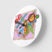 Vintage Safari-Tiere Uhr (Winkel)