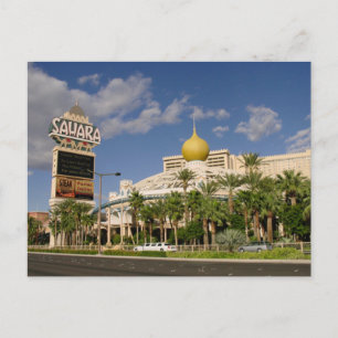 Vintage Sahara Hotel Las Vegas Postkarte