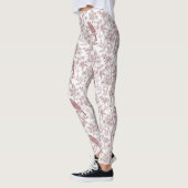 Vintage Sakura Cherry Blossom & Bird Ästhetik 1 Leggings (Links)