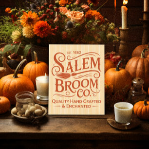 Vintage Salem Besen Co Poster