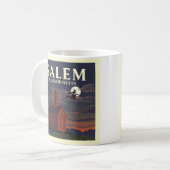 Vintage Salem Massachusetts Kaffeetasse (Vorderseite Links)
