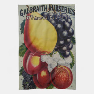 Vintage-Samenkatalog Galbraith Nurseries Teetuch Geschirrtuch