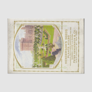 Vintage-Samenkatalog Henderson's Samen und Pflanze Seidenpapier