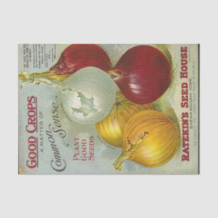 Vintage-Samenkatalog Ratekin's Seed House, Iowa Seidenpapier